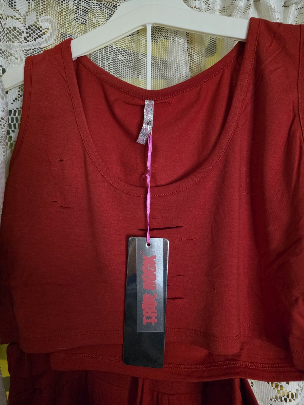 Red Women's 2 Piexe Set